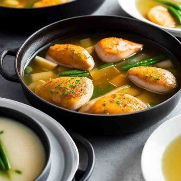 Куриный бульон из морозилки